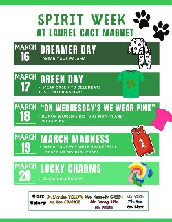March Spirit Week